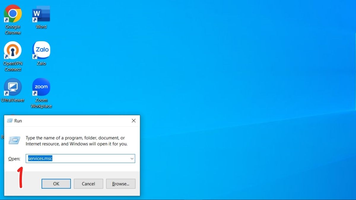 Khắc phục lỗi màn hình đen Win 10: Vô hiệu hóa AppReadiness bước 1