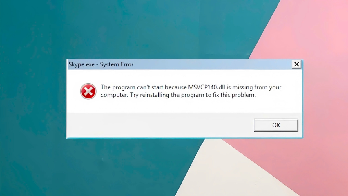 Lỗi MSVCP140.dll là gì