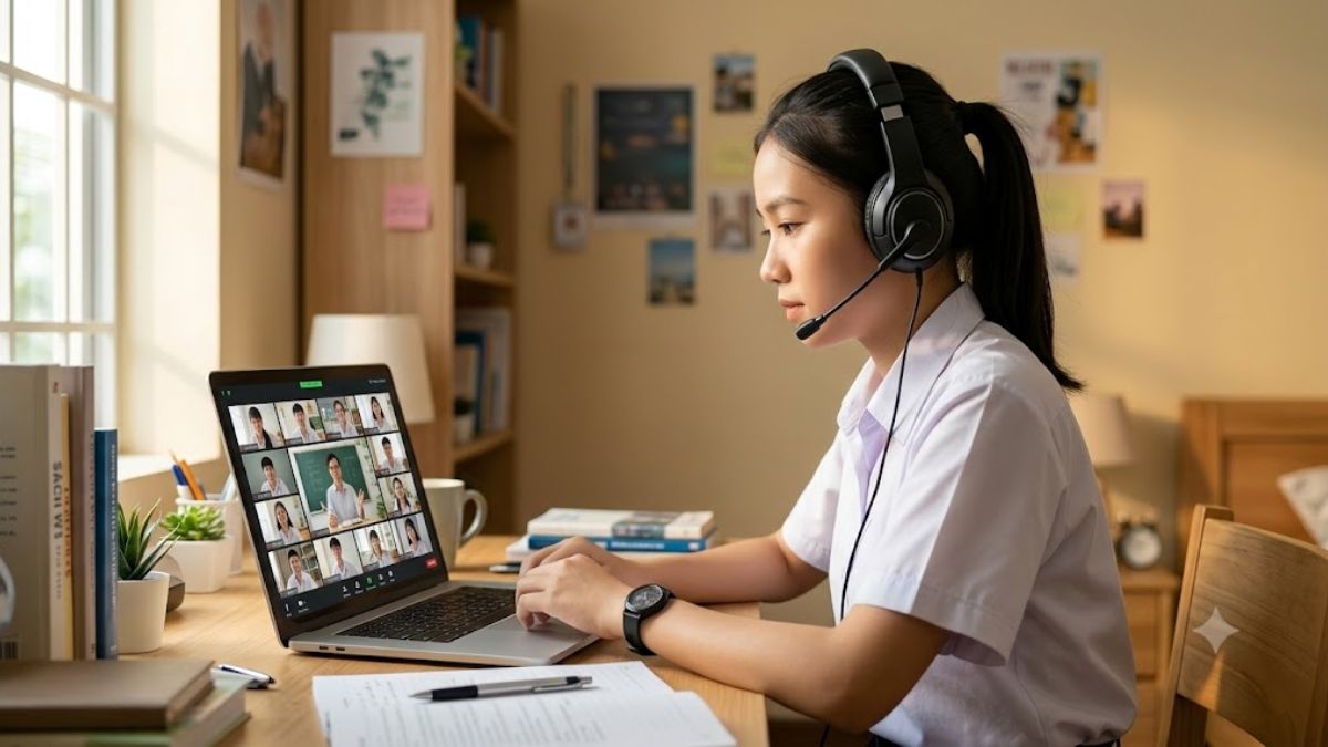 Lợi ích cho học sinh lớp 10 thực hành với laptop