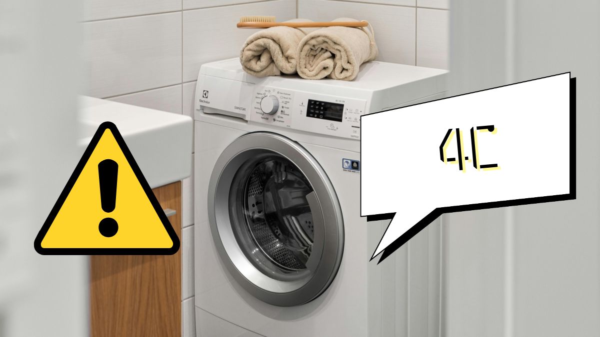 Mã lỗi máy giặt Samsung 4C không phải tình trạng nguy hiểm khẩn cấp 