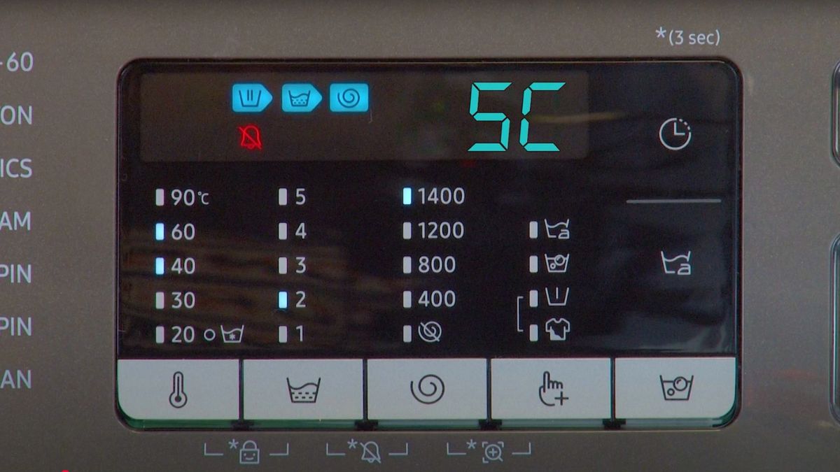 Các mã lỗi máy giặt Samsung thường gặp sau 2 - 3 năm sử dụng