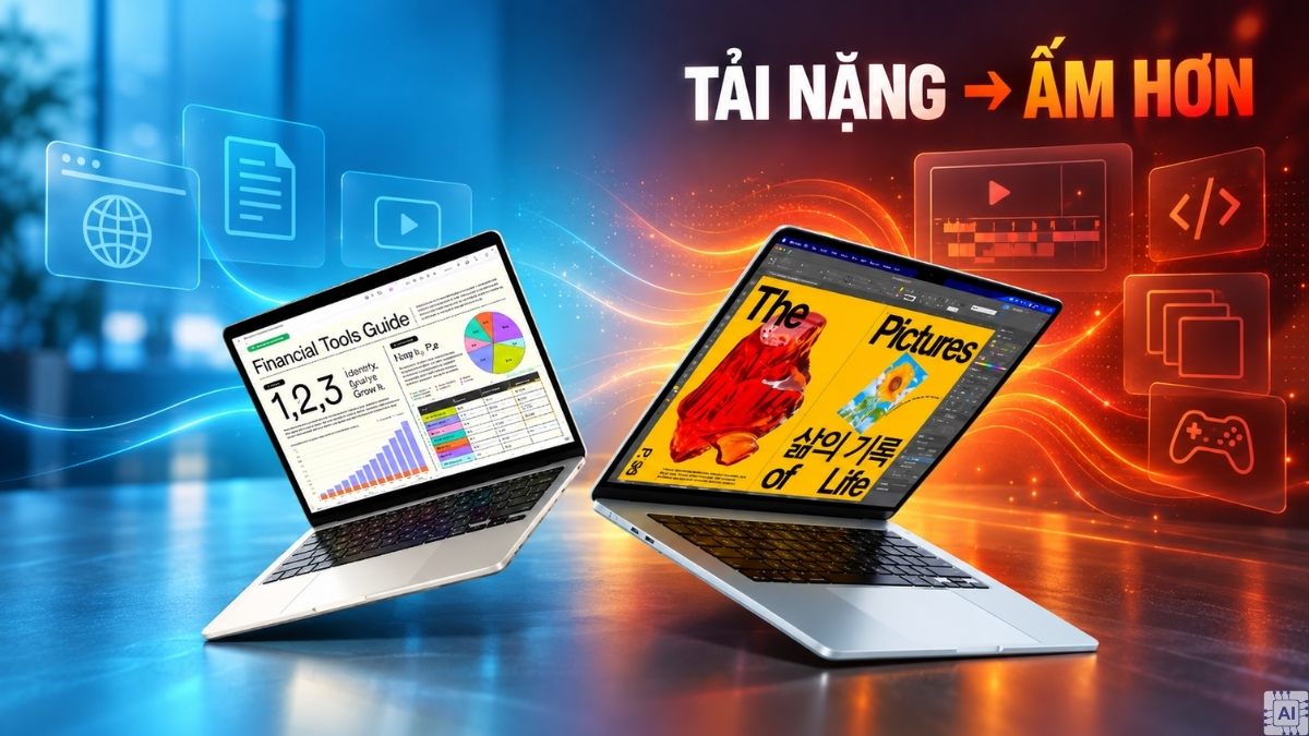 MacBook Air không có quạt tản nhiệt thì máy có nóng không?