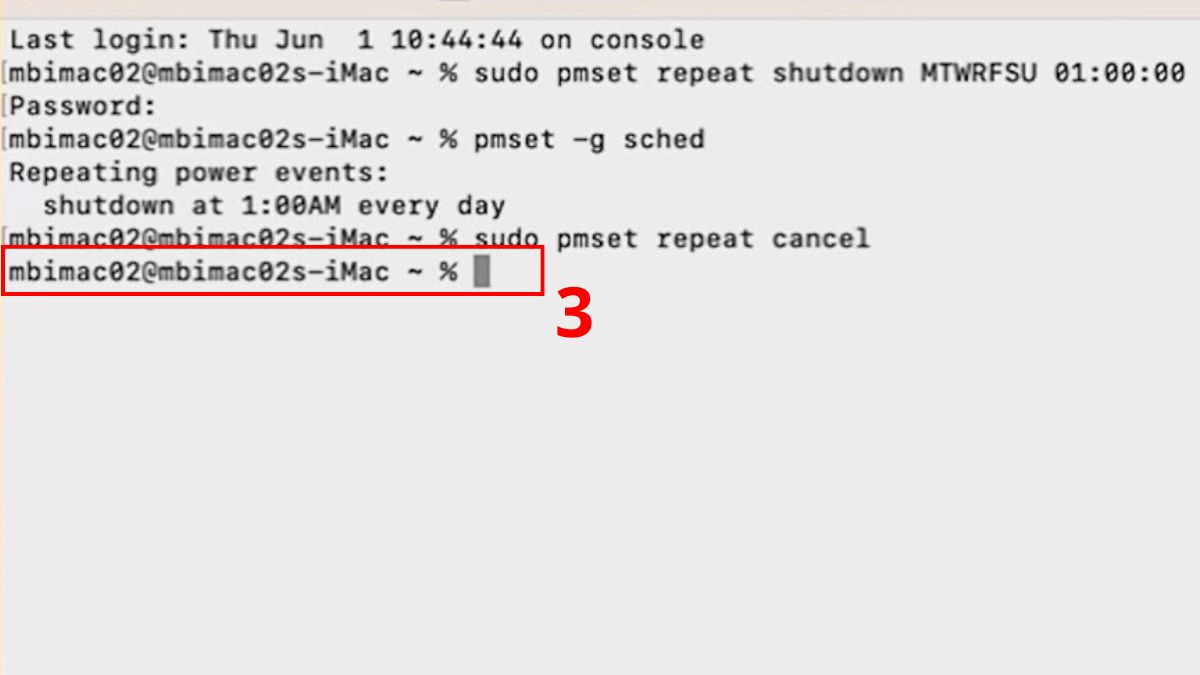 Hẹn giờ Sleep hoặc Shut Down trên macOS Ventura bước 3