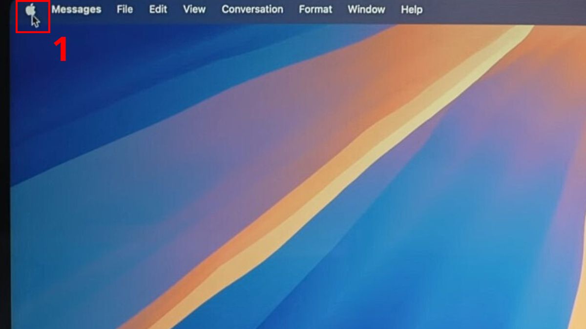 Cách tắt MacBook đúng chuẩn bước 1