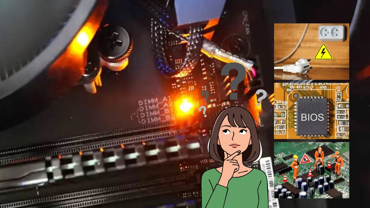 Các nguyên nhân khiến main báo đèn đỏ CPU