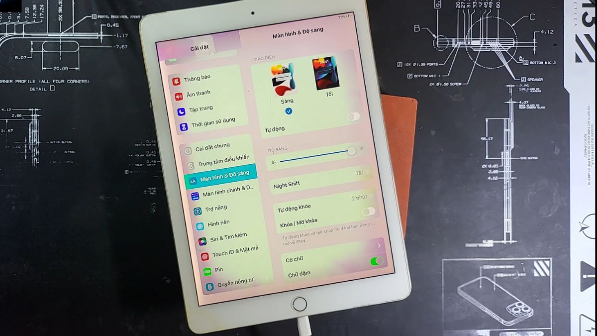 Lưu ý khi sửa màn hình iPad Air 2 bị nhòe màu