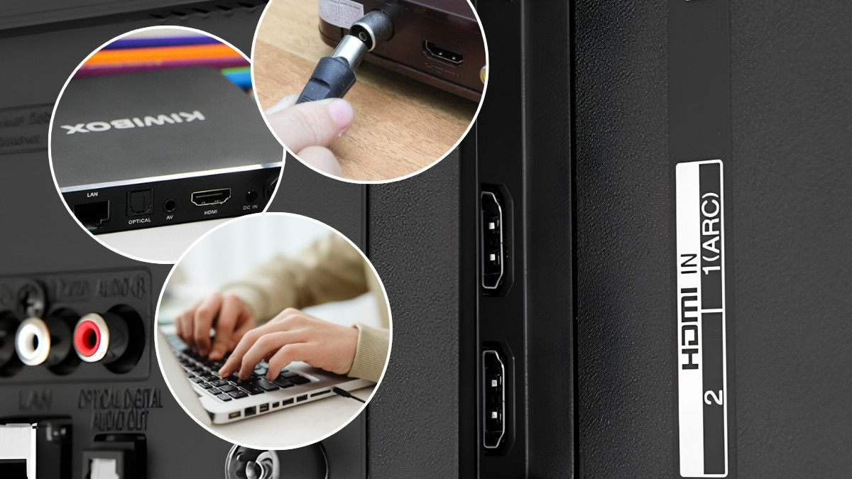 Cách khắc phục màn hình tivi bị màu xanh Kiểm tra thiết bị nguồn