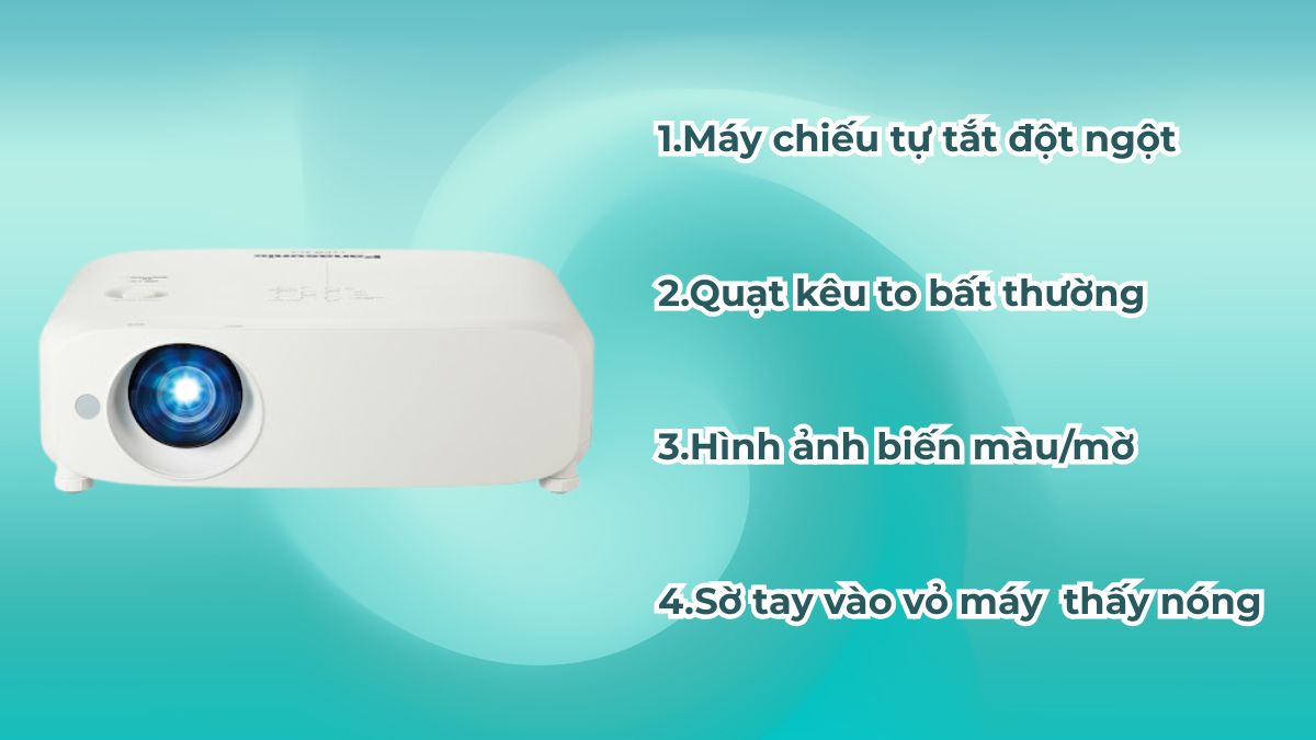 Cách khắc phục máy chiếu bị sọc dọc hiệu quả