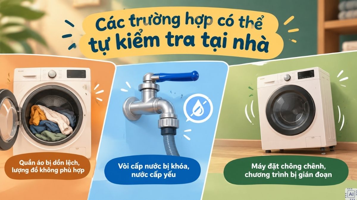 Các trường hợp có thể tự kiểm tra tại nhà
