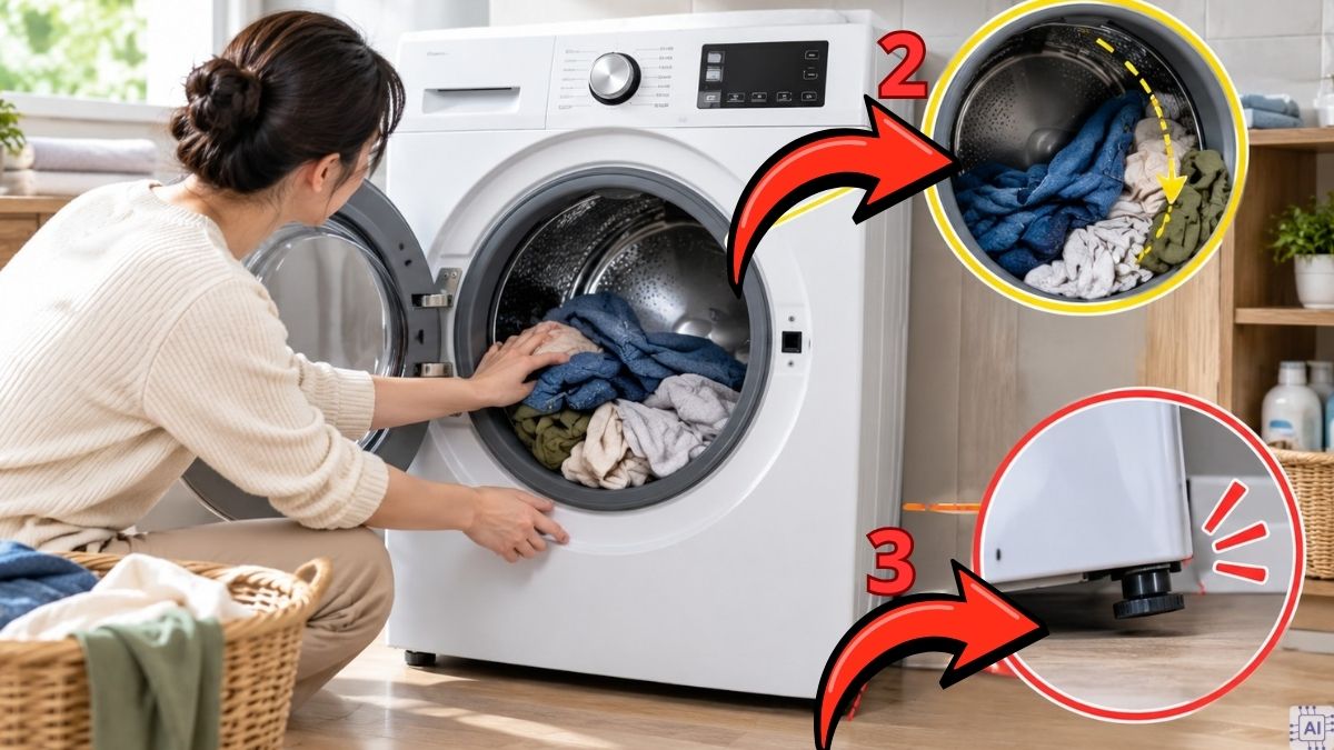 Cách kiểm tra nhanh khi máy giặt đang vắt bị dừng