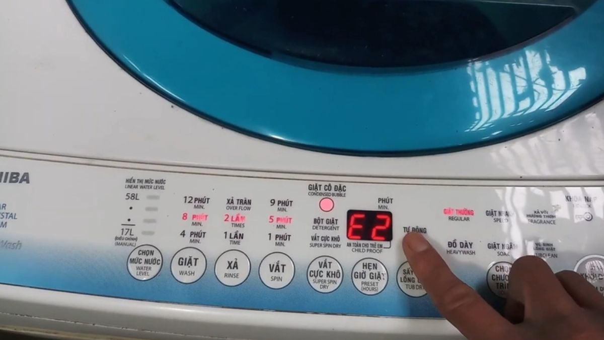 Nguyên nhân máy giặt không giặt được nhưng vẫn vắt được?