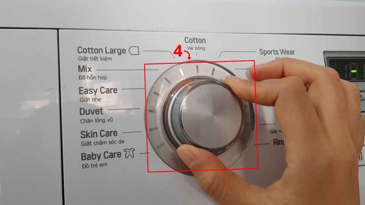 Hướng dẫn cách khắc phục lỗi DE2 máy giặt LG tại nhà