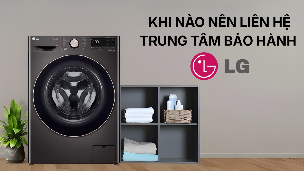 máy giặt LG báo lỗi DE2 vẫn còn nên liên hệ dịch vụ kỹ thuật.