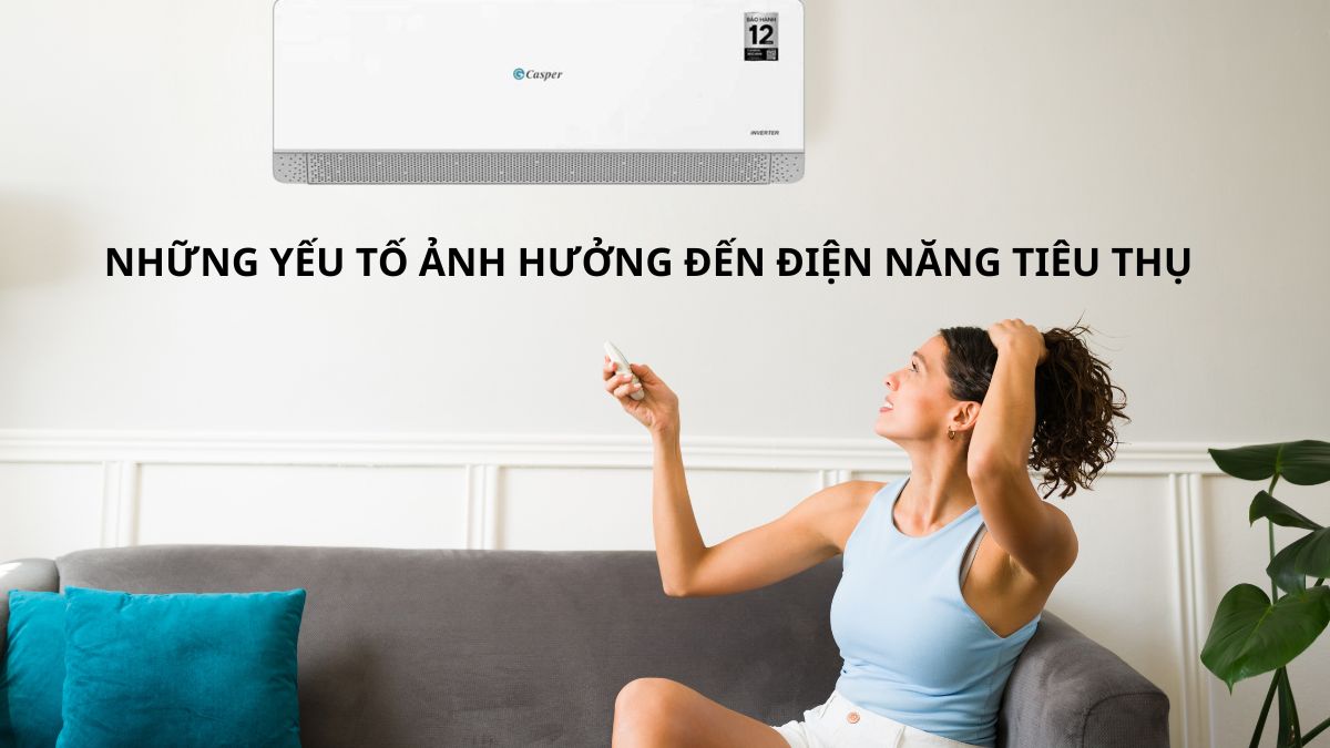 Những yếu tố ảnh hưởng đến điện năng tiêu thụ