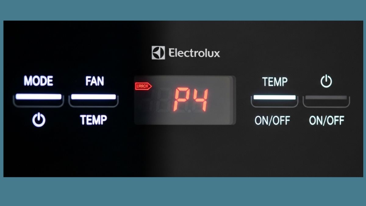 Tình trạng máy lạnh Electrolux báo lỗi P4 thường khiến thiết bị ngưng làm lạnh