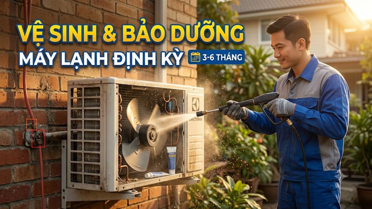 Cách hạn chế lỗi P4 máy lạnh Electrolux tái diễn