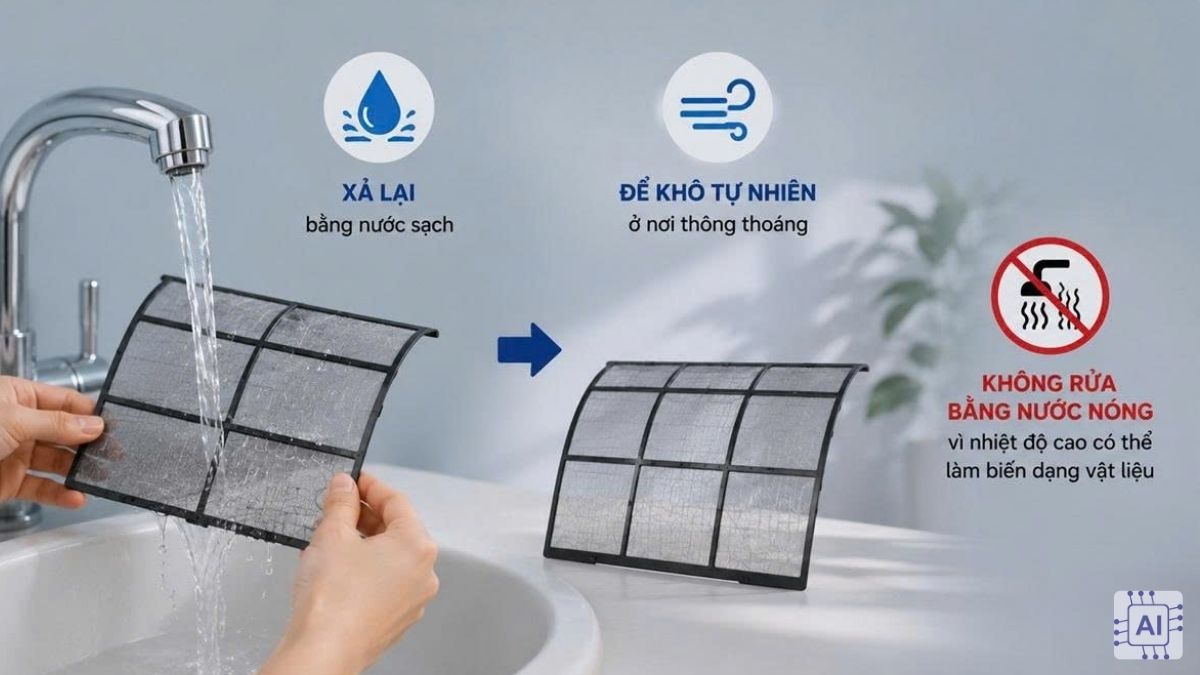 Cách khắc phục máy lạnh Panasonic không lạnh tại nhà
