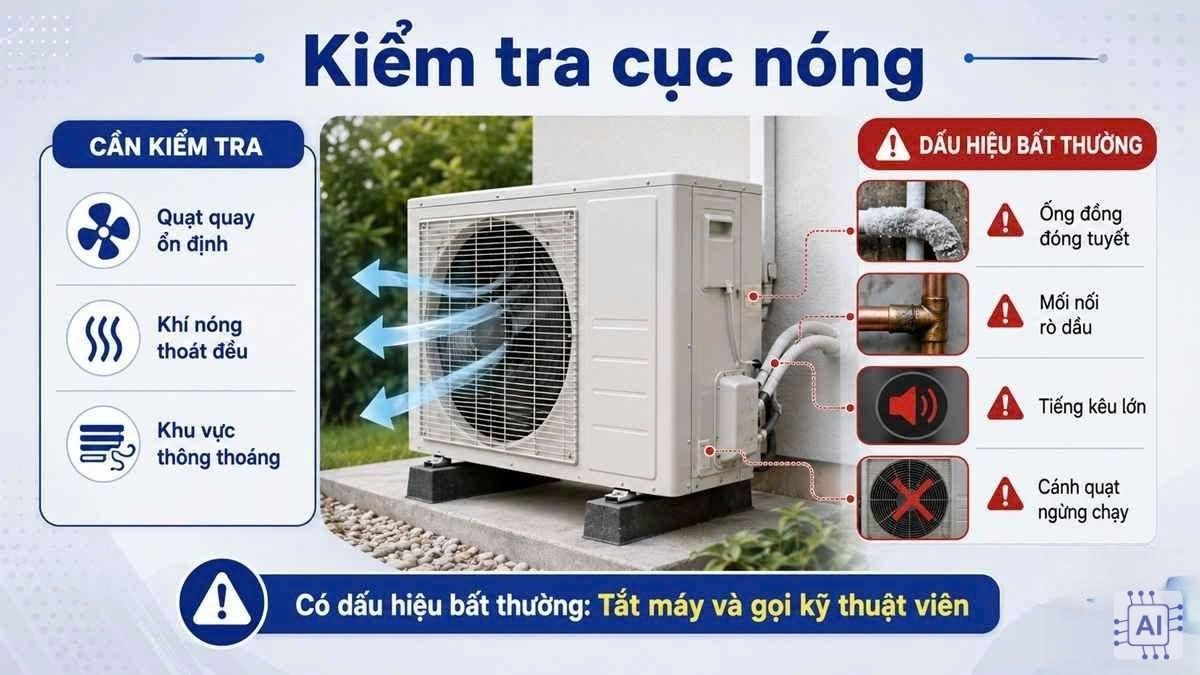 Cách khắc phục máy lạnh Panasonic không lạnh tại nhà