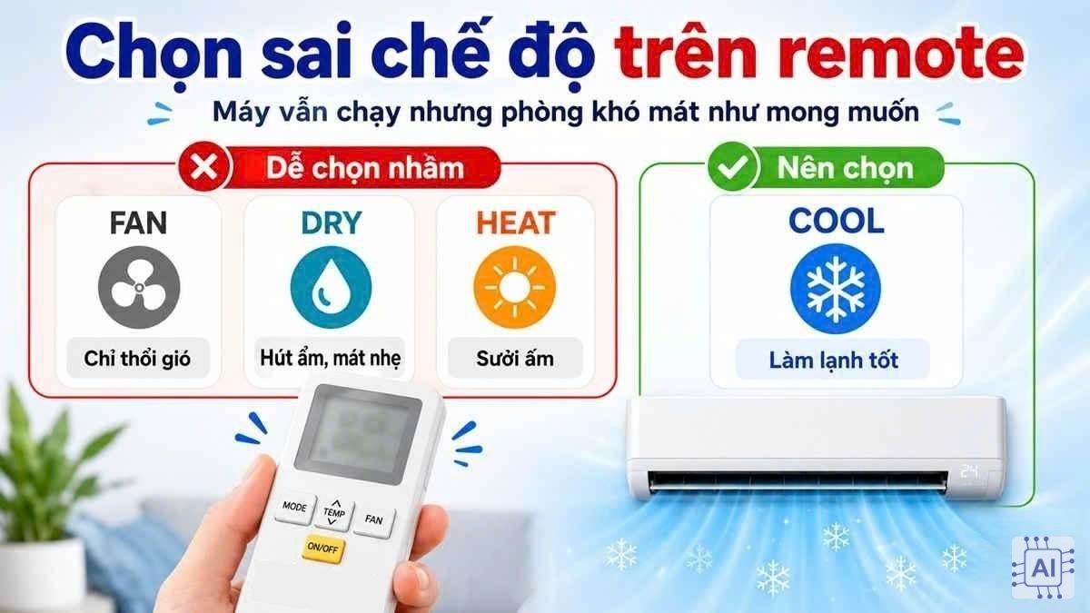   Nhận biết máy lạnh không lạnh qua những dấu hiệu 