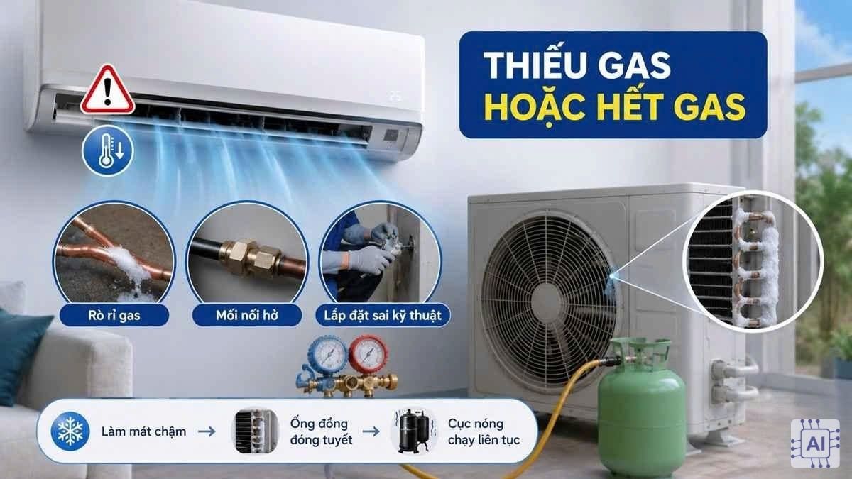   Nhận biết máy lạnh không lạnh qua những dấu hiệu 