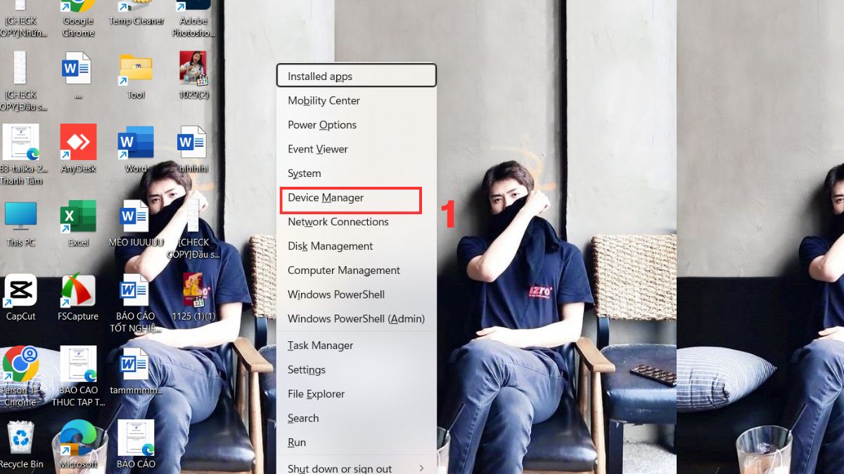 Sửa máy tính không nhận chuột: Cập nhật driver chuột bước 1