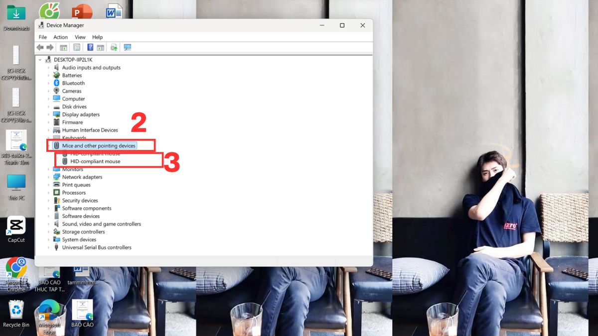 Sửa máy tính không nhận chuột: Cập nhật driver chuột bước 2