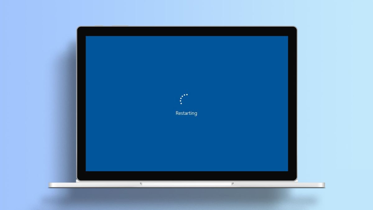 Sửa máy tính không nhận chuột: khởi động lại