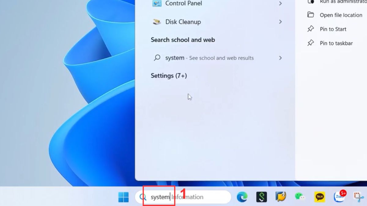 Kiểm tra model laptop bằng System Information