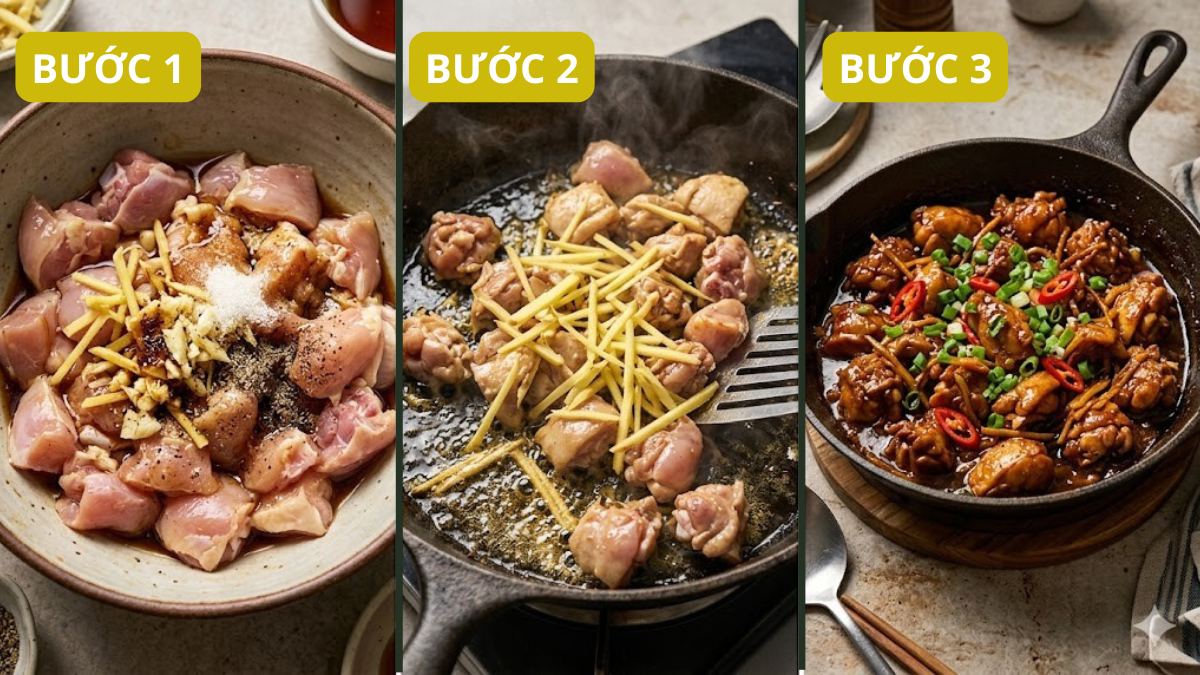 Các món ngon từ gà: nướng, hấp