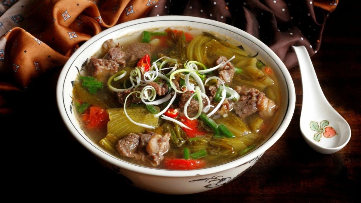 Món canh ngon từ thịt bò thanh mát, dễ ăn
