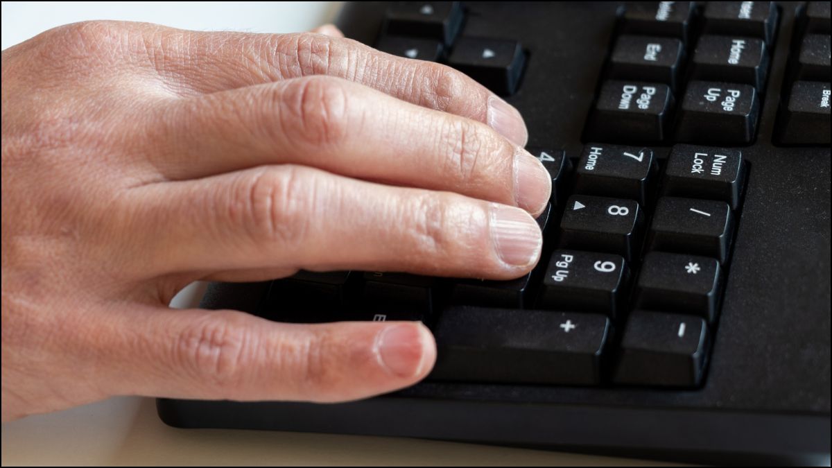 Một số lưu ý khi sử dụng Mouse Keys