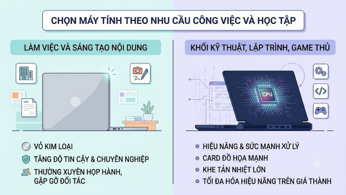 Nên mua laptop vỏ nhôm hay nhựa?
