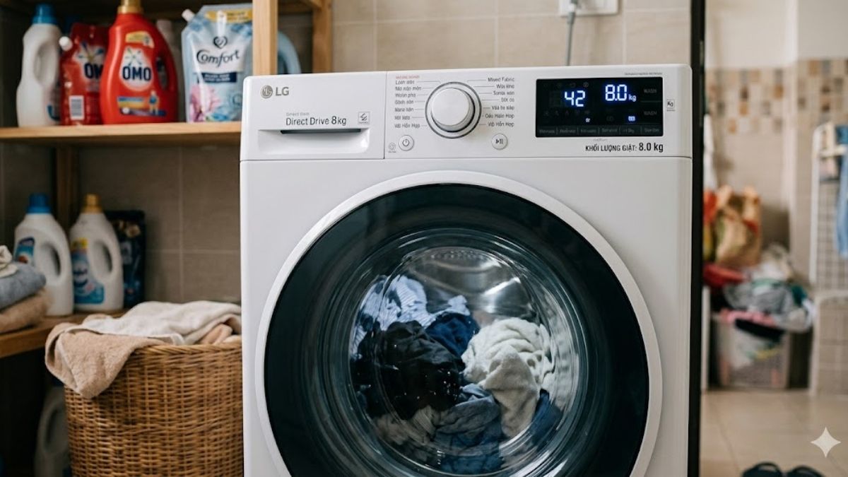 Nên mua máy giặt bao nhiêu kg là phù hợp theo khối lượng
