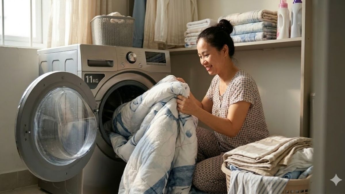 Nên mua máy giặt bao nhiêu kg theo thói quen giặt giũ?
