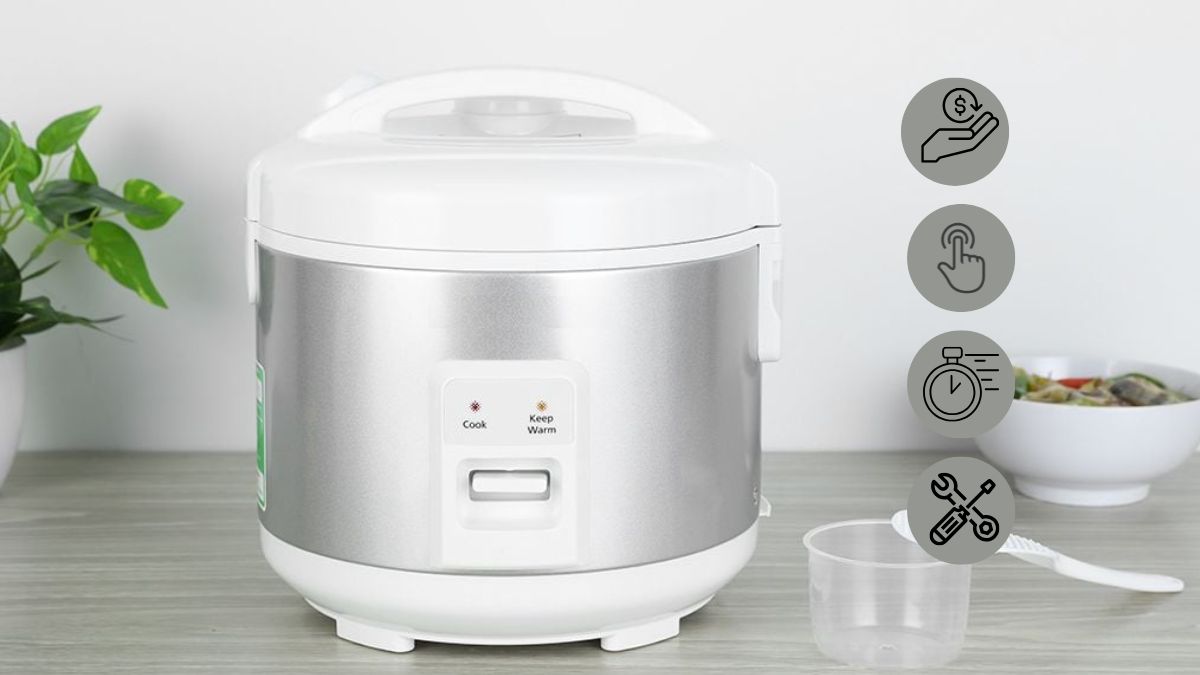 Ưu điểm của nồi cơm điện cơ