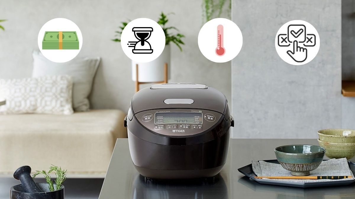 Nhược điểm của nồi cơm điện tử