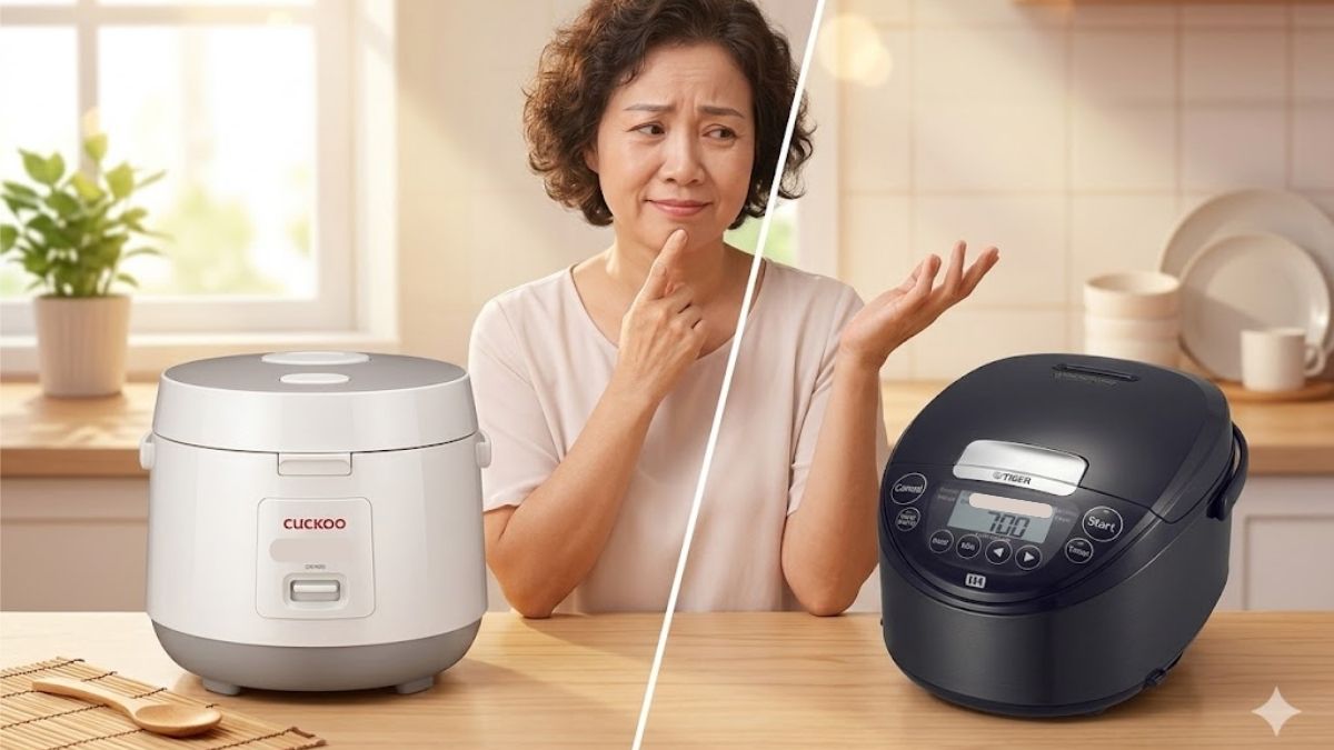Nên mua nồi cơm điện cơ hay điện tử?
