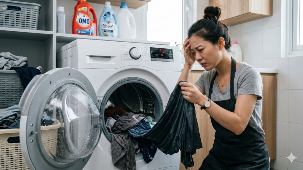 Nguyên nhân máy giặt không vắt được