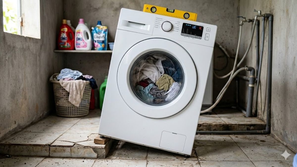 Nguyên nhân máy giặt không vắt được