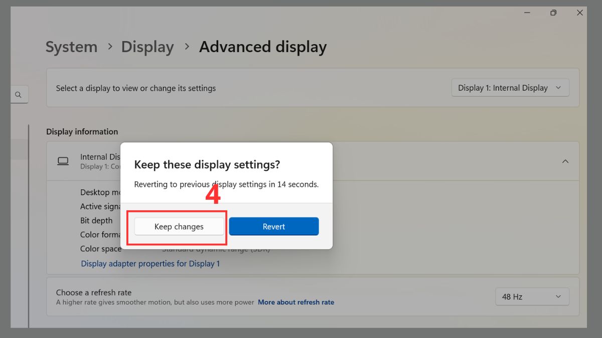 Cách khắc phục lỗi No DP Signal From Your Device