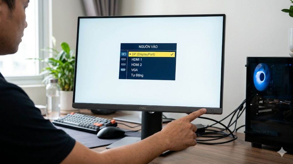 Cách khắc phục lỗi No DP Signal From Your Device