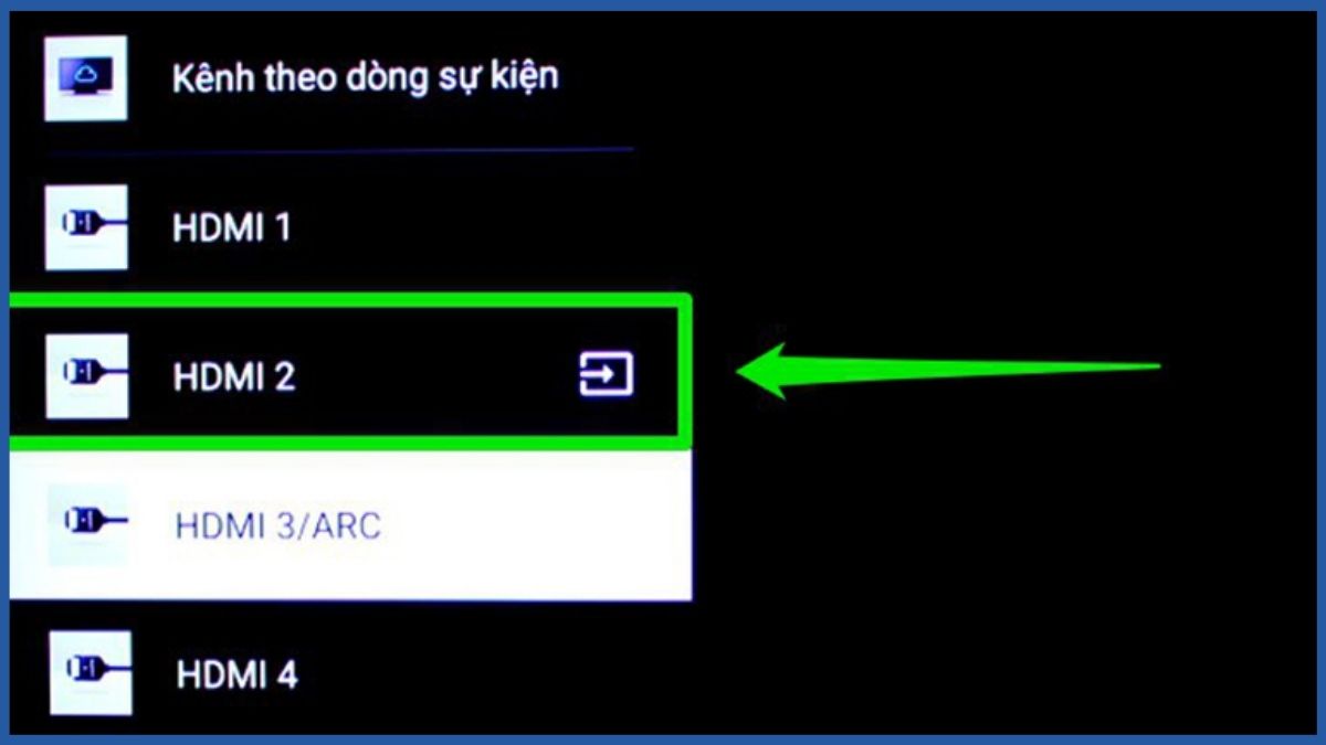 Sửa lỗi No HDMI signal from your device
