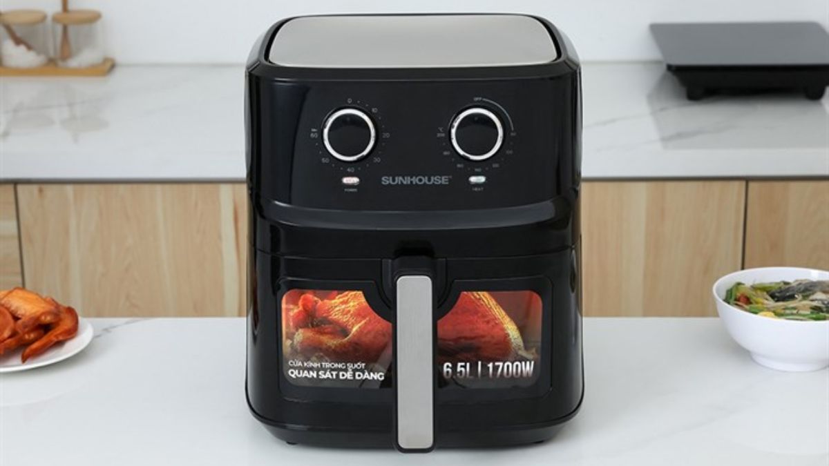 Các loại nồi chiên không dầu đối lưu phổ biến hiện nay