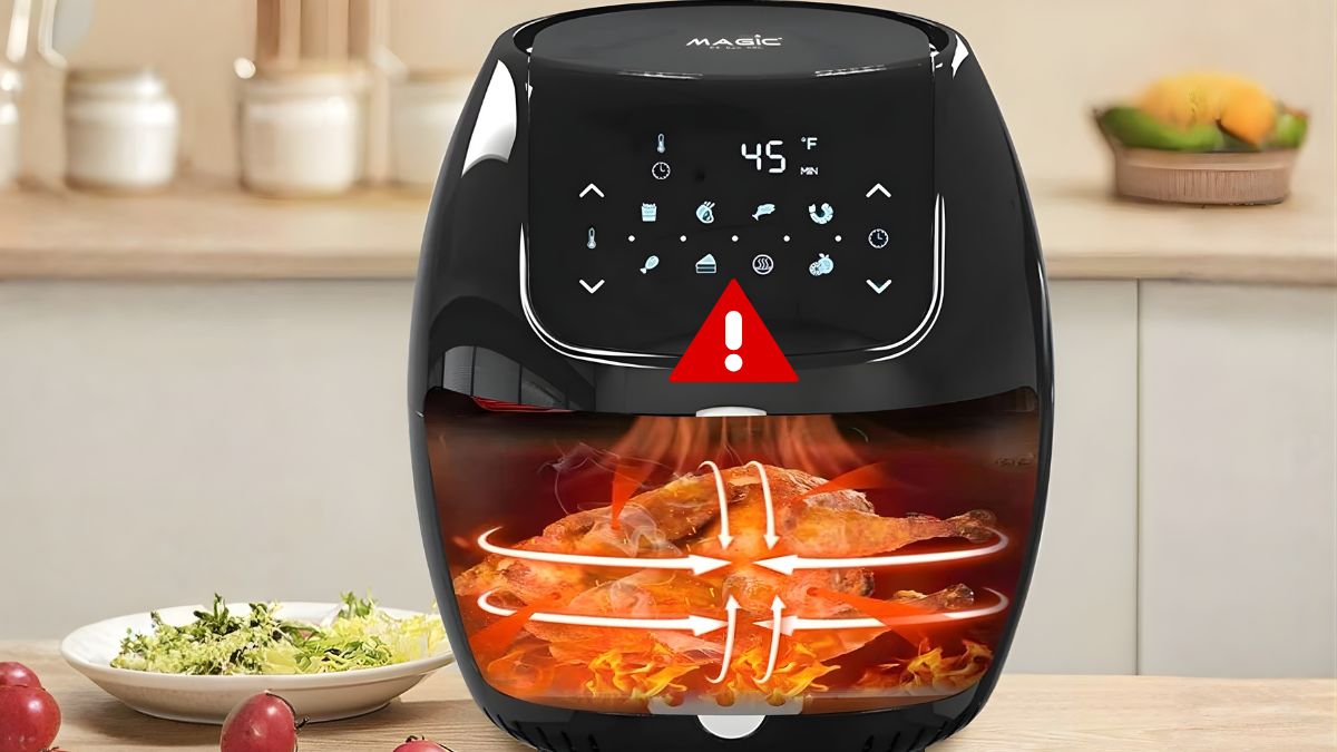 Dấu hiệu nhận biết nồi chiên không dầu không nóng