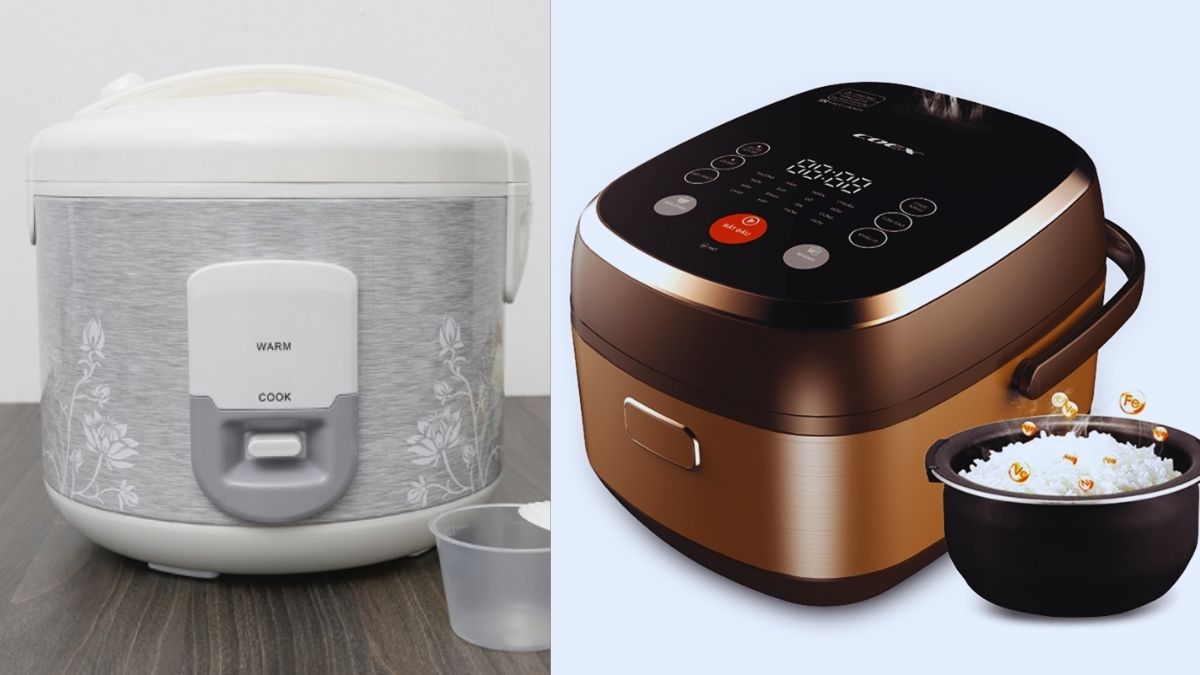 Khác biệt giữa nồi cơ và nồi điện tử trong nguyên lý hoạt động