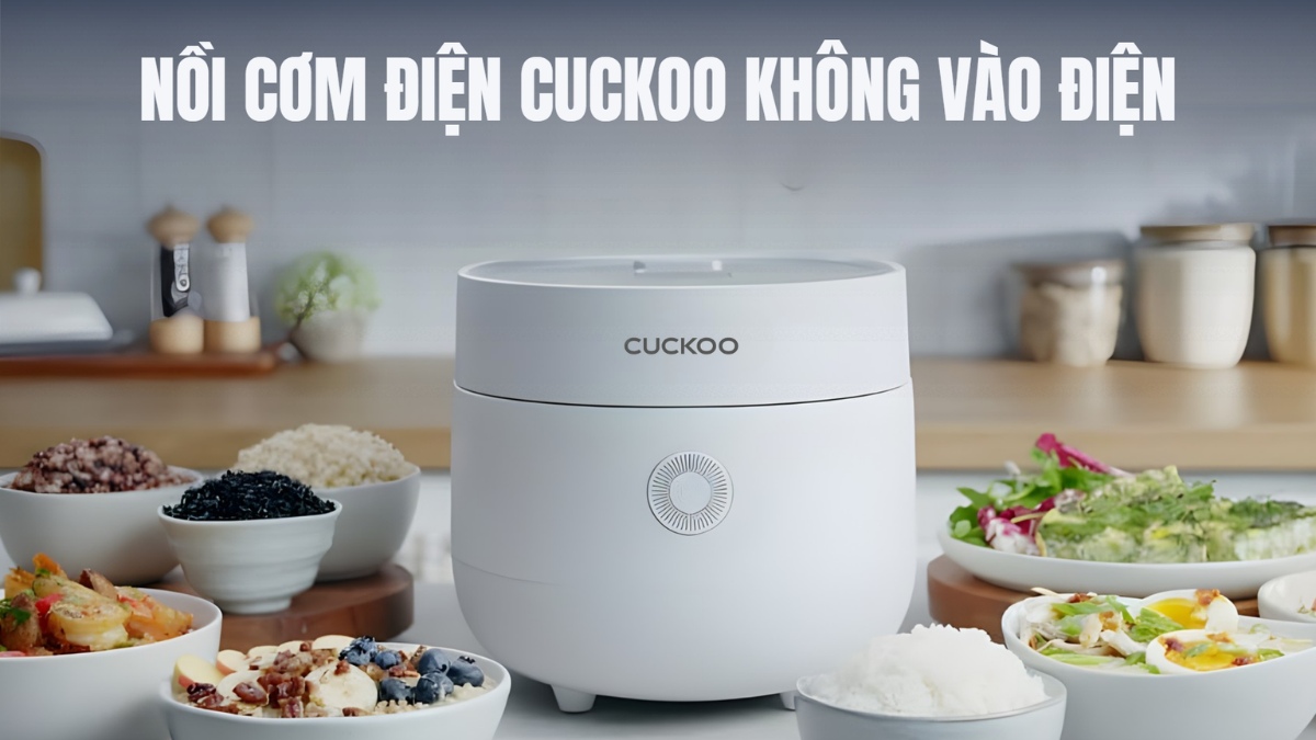 Cách khắc phục nồi cơm điện Cuckoo không vào điện an toàn
