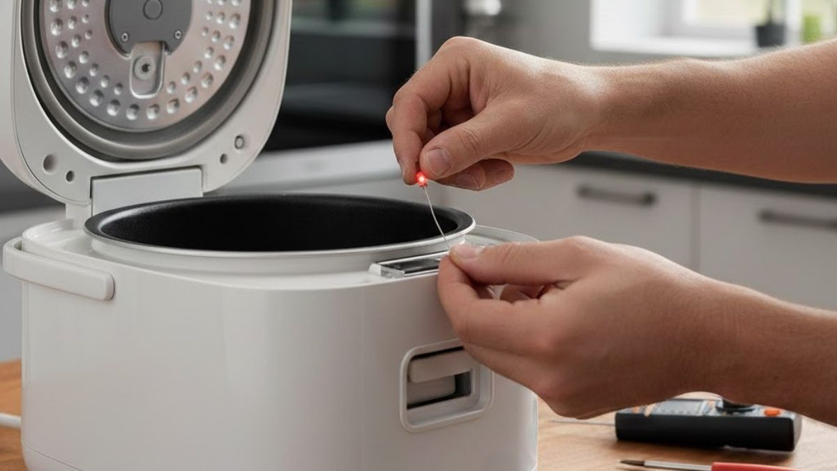 Cách khắc phục nồi cơm điện không lên đèn tại nhà