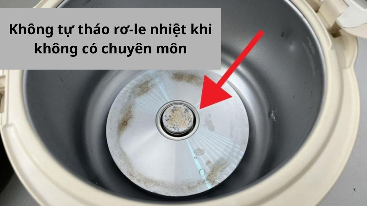 Những lỗi KHÔNG nên tự sửa khi nồi cơm điện không nhảy nút