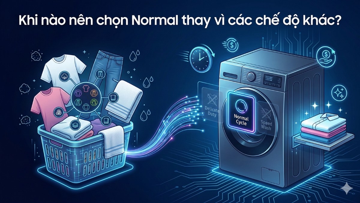Khi nào nên chọn Normal thay vì các chế độ khác?