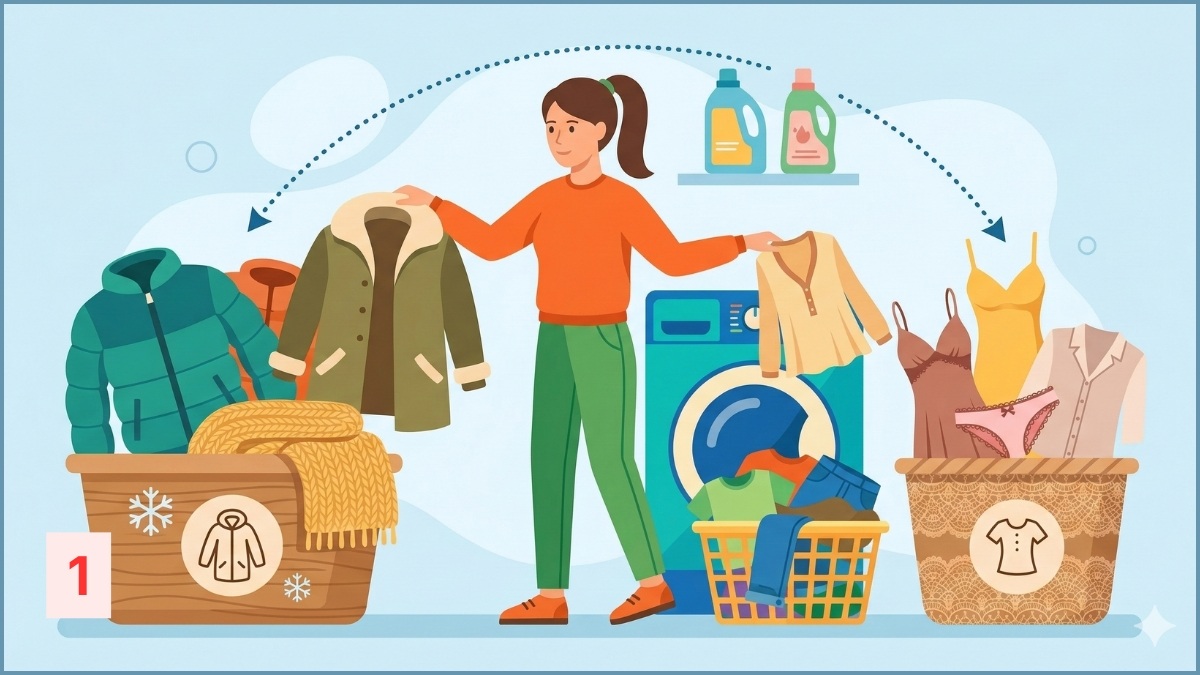 Cách sử dụng chế độ Normal trên máy giặt đúng cách bước 1